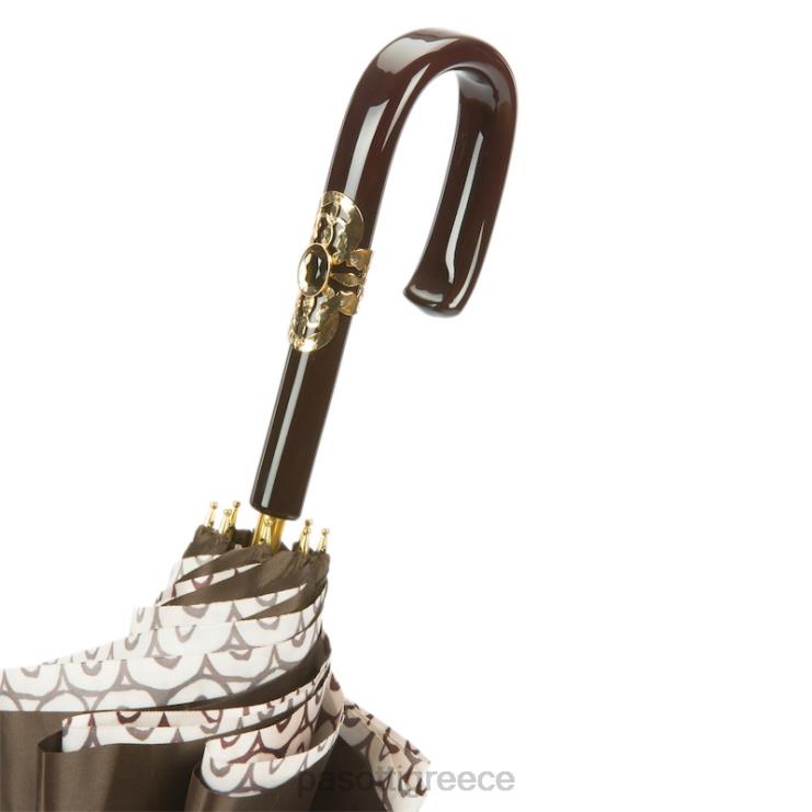 ομπρέλα | PASOTTI 189 5e438-3 c26 - γεωμετρική ομπρέλα με μικρούς κύκλους διπλό ύφασμα 2N6B8485 γυναίκες